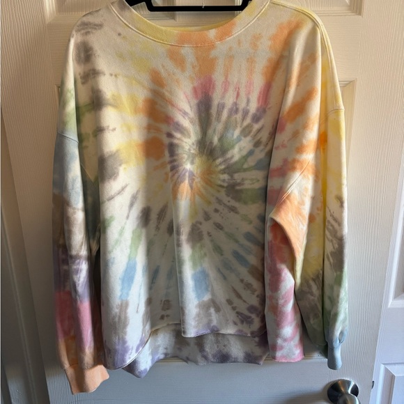 Abercrombie & Fitch Pride Crop Sweatshirt - Picture 1 of 3